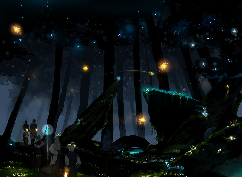 Characters in Forest