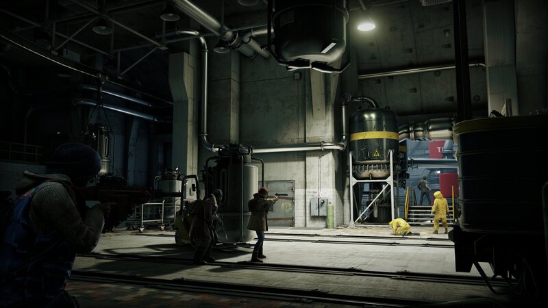 Characters in Industrial Facility