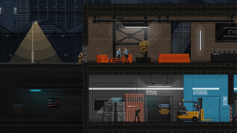 Characters in Industrial Setting