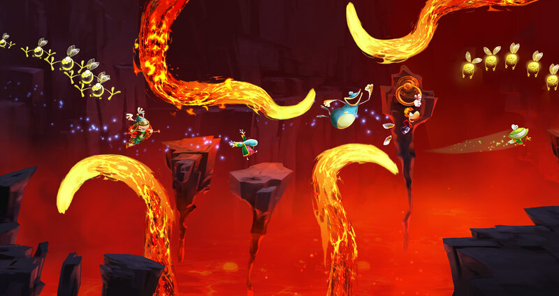 Characters in Lava Cave