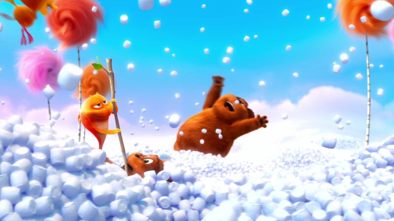 Characters in marshmallow field