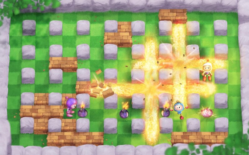 Characters in Maze Explosion