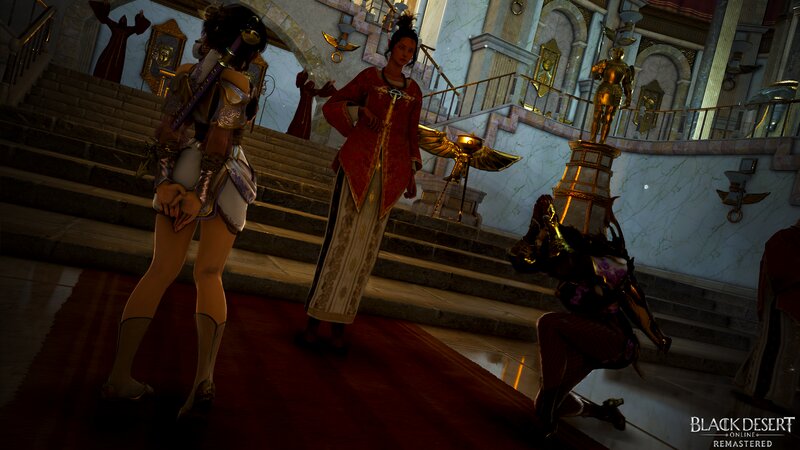Characters in Ornate Hall