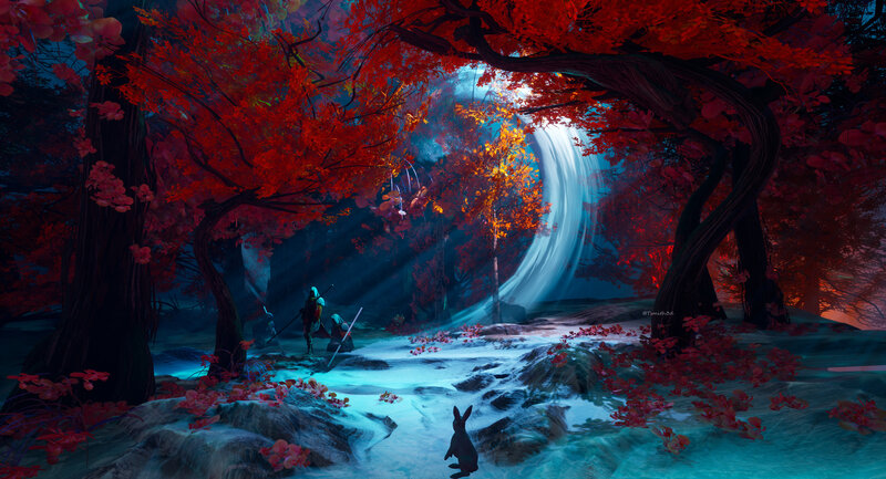 Characters in Red Forest