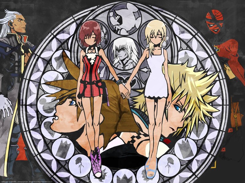 Characters in Stained Glass — Black