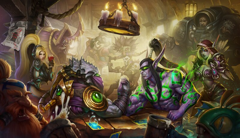 Characters in Tavern