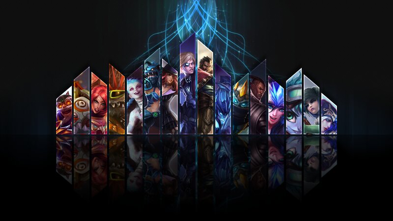 Characters in Vertical Panels — Black
