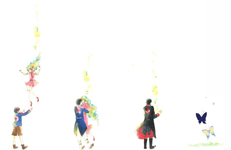 Characters in Watercolor