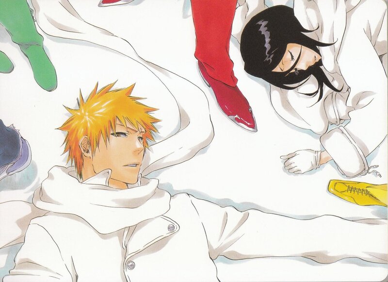 Characters lying on the ground
