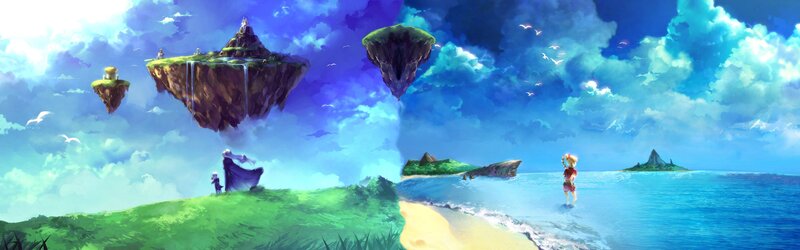 Characters on a Beach