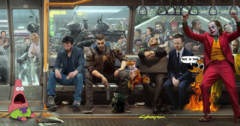 Characters on a Bus