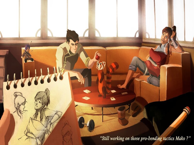 Characters on a Couch