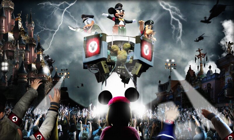 Characters on a Float