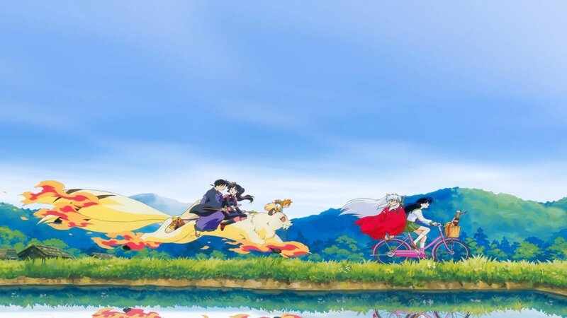 Characters on a Journey — Blue, Serene