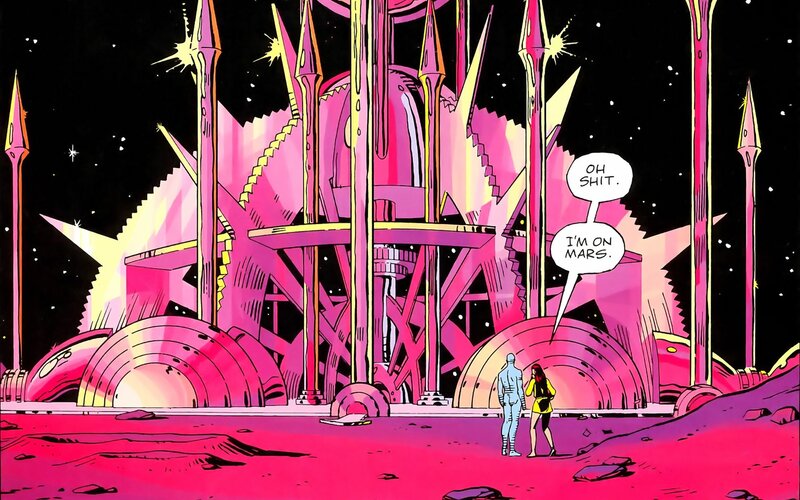 characters on mars