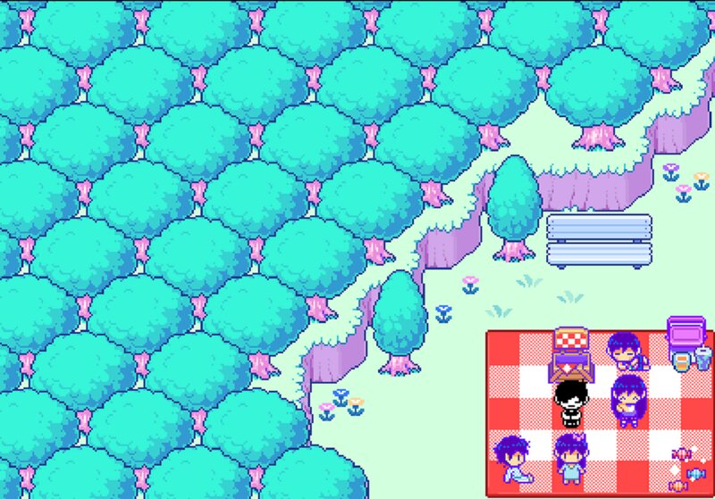 Characters on Picnic Blanket