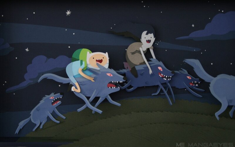 Characters on Wolves