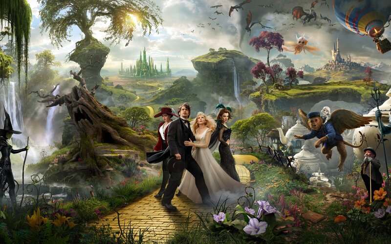 Characters on Yellow Brick Road — Green