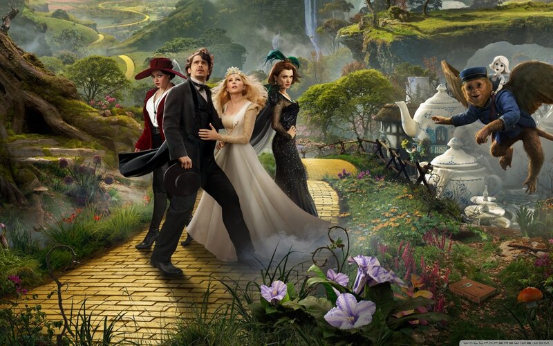 Characters on Yellow Brick Road