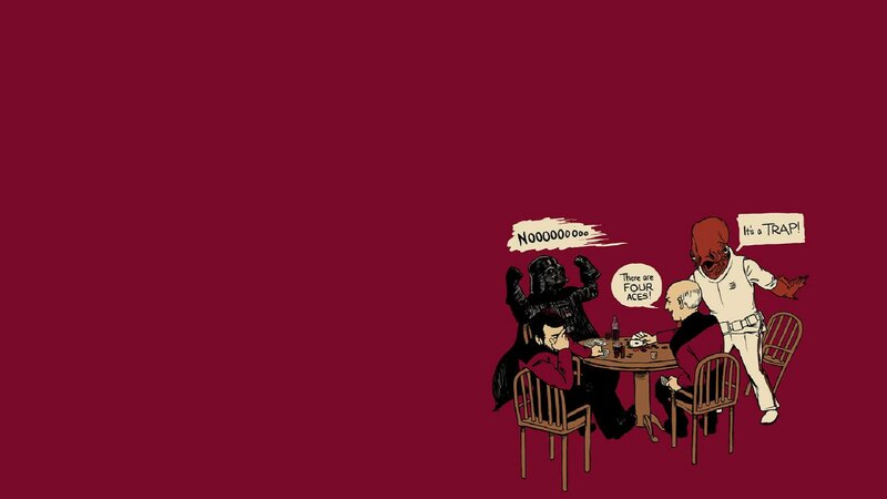 Characters Playing Cards