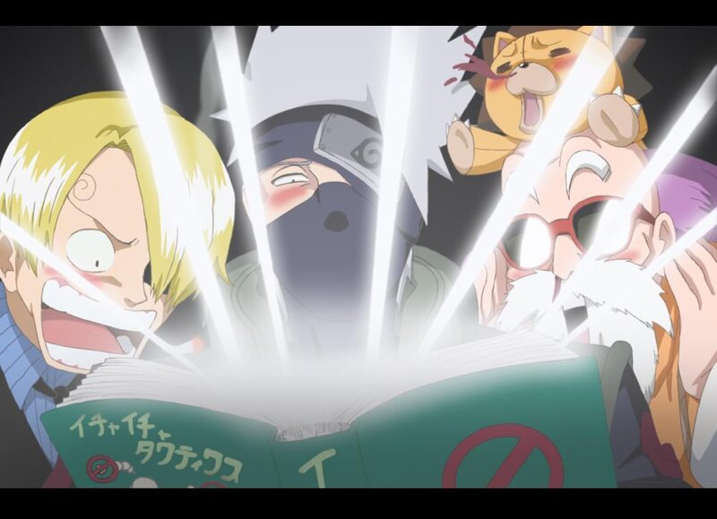 Characters Reading Book