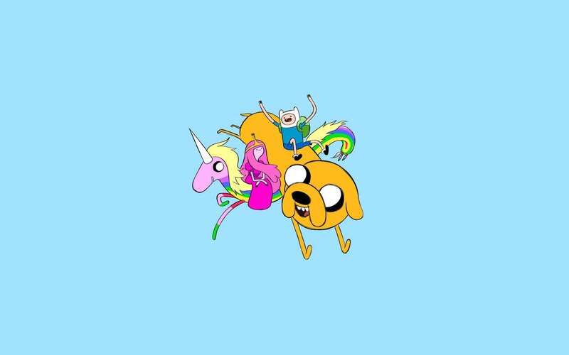 Characters Riding a Unicorn