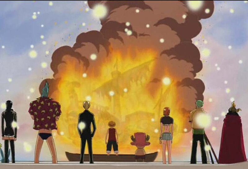 Characters Watching Fire