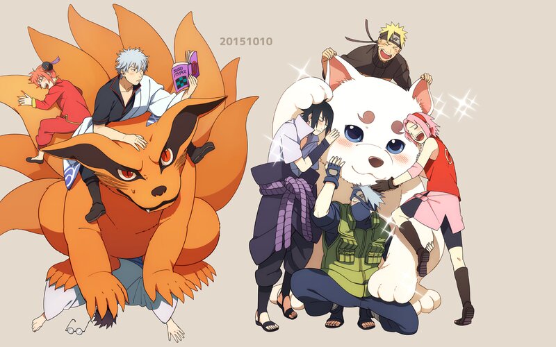 Characters with Fox and Dog