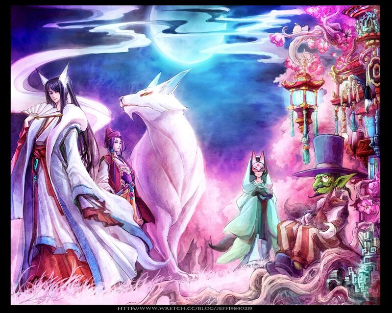 Characters with Fox Spirit