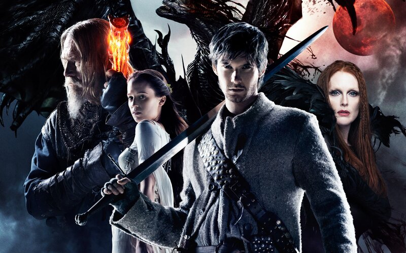 Characters with Swords and Dragon