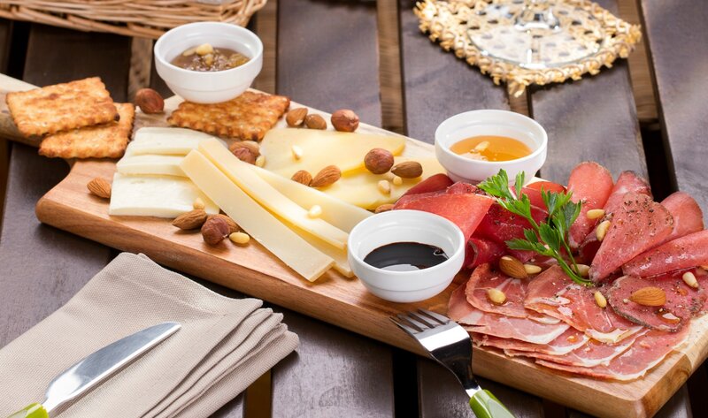 Charcuterie Board with Cheese