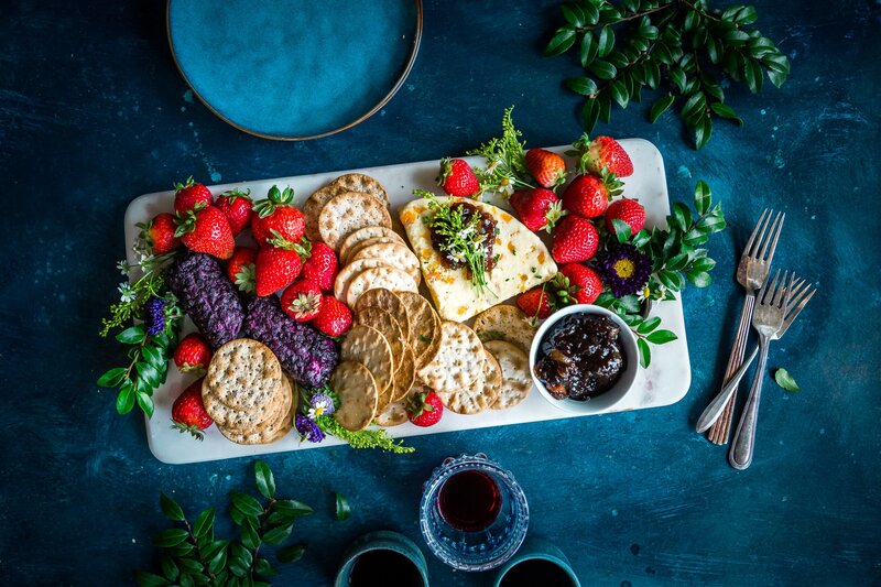 Charcuterie Board with Fruit