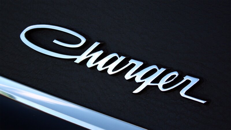 Charger Emblem on Car