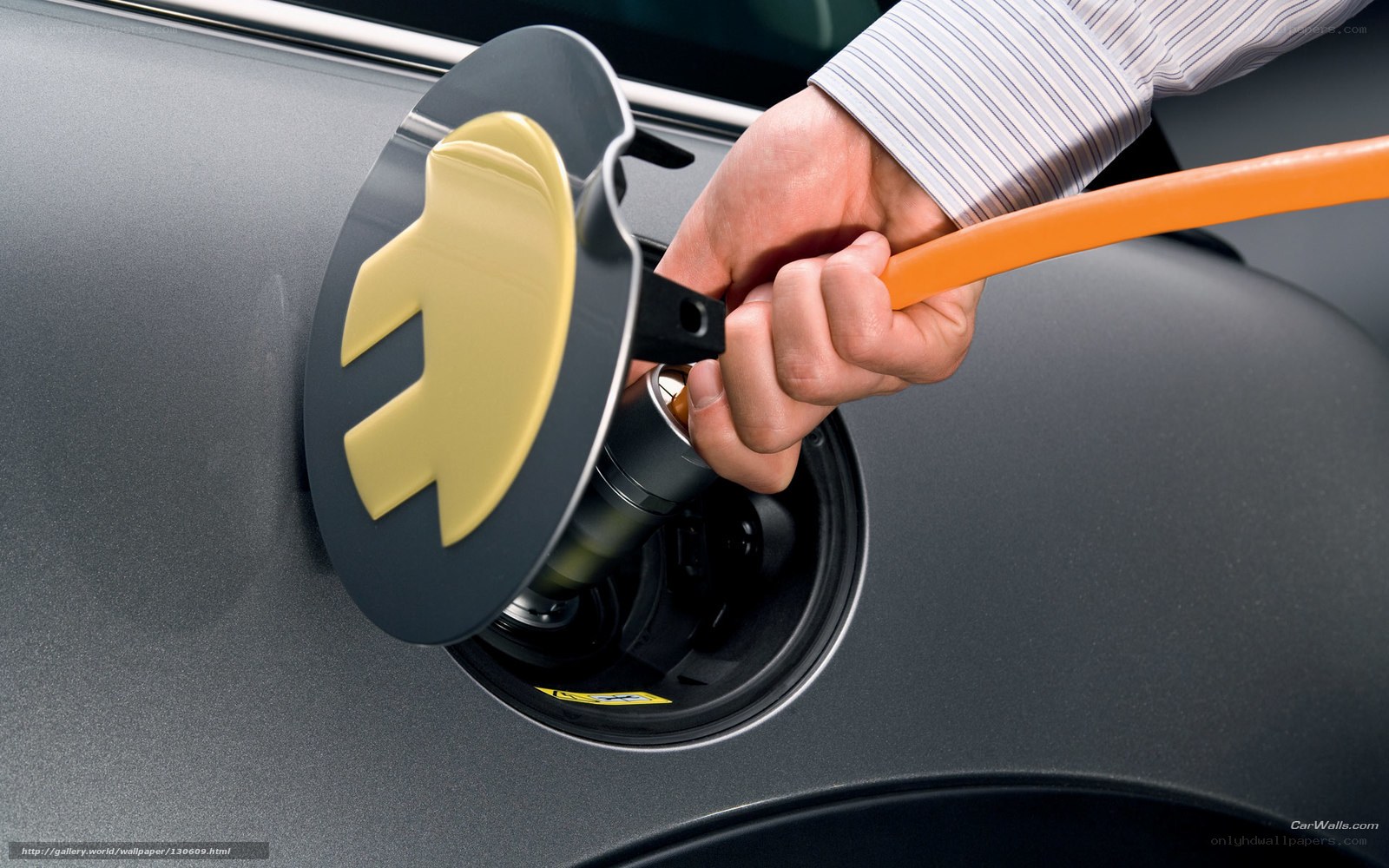 charging an electric car