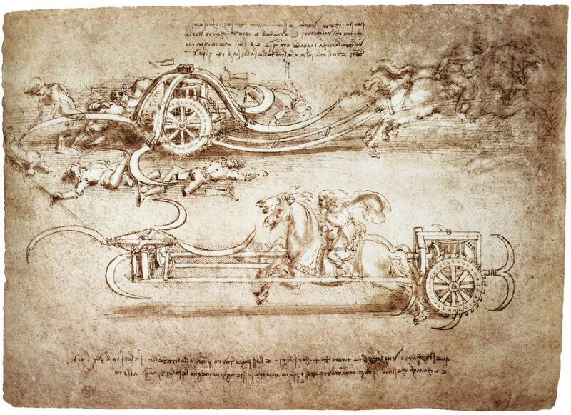Chariot Race Sketch