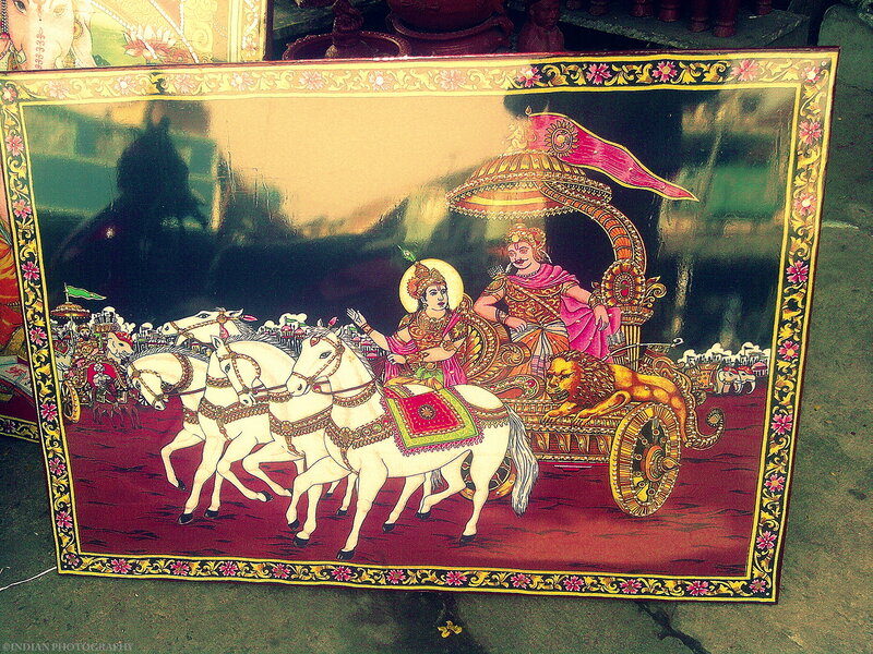 Chariot with Horses and Riders