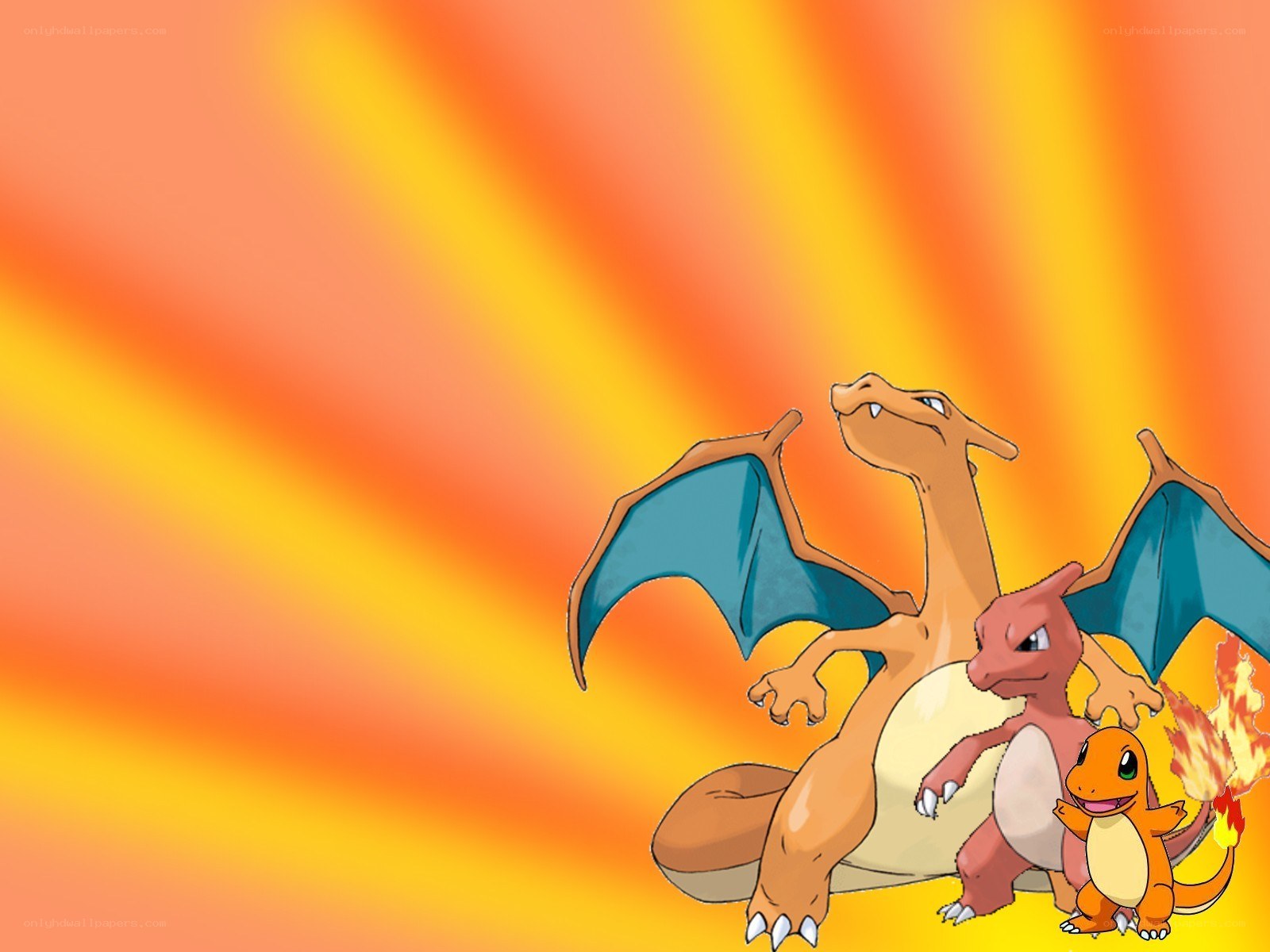 Charizard and its evolutions