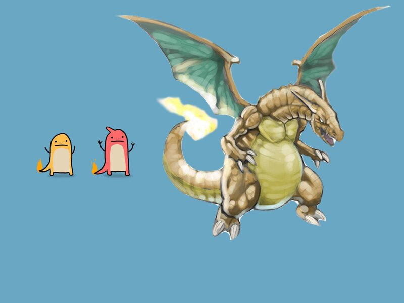 Charizard and its evolutions