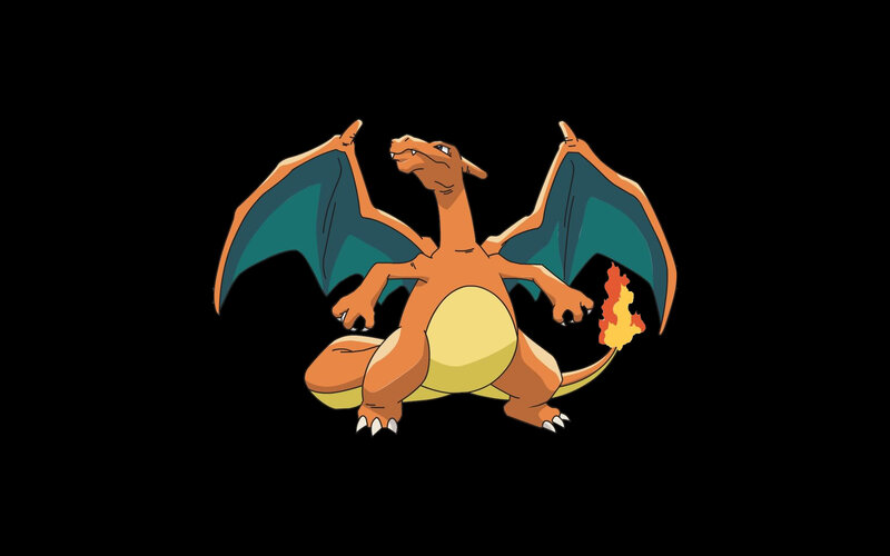 Charizard Dragon — Orange, Dramatic, Anime