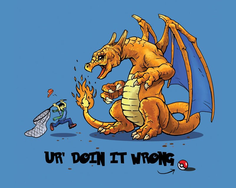 Charizard encounter gone wrong