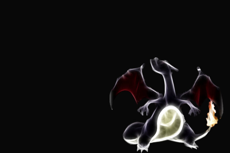 Charizard glowing artwork