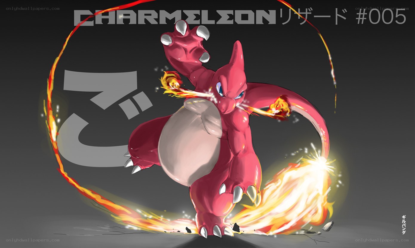 Charizard in action