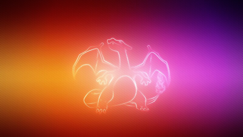Charizard Outline — Red