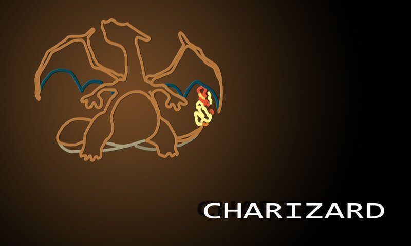 Charizard Outline