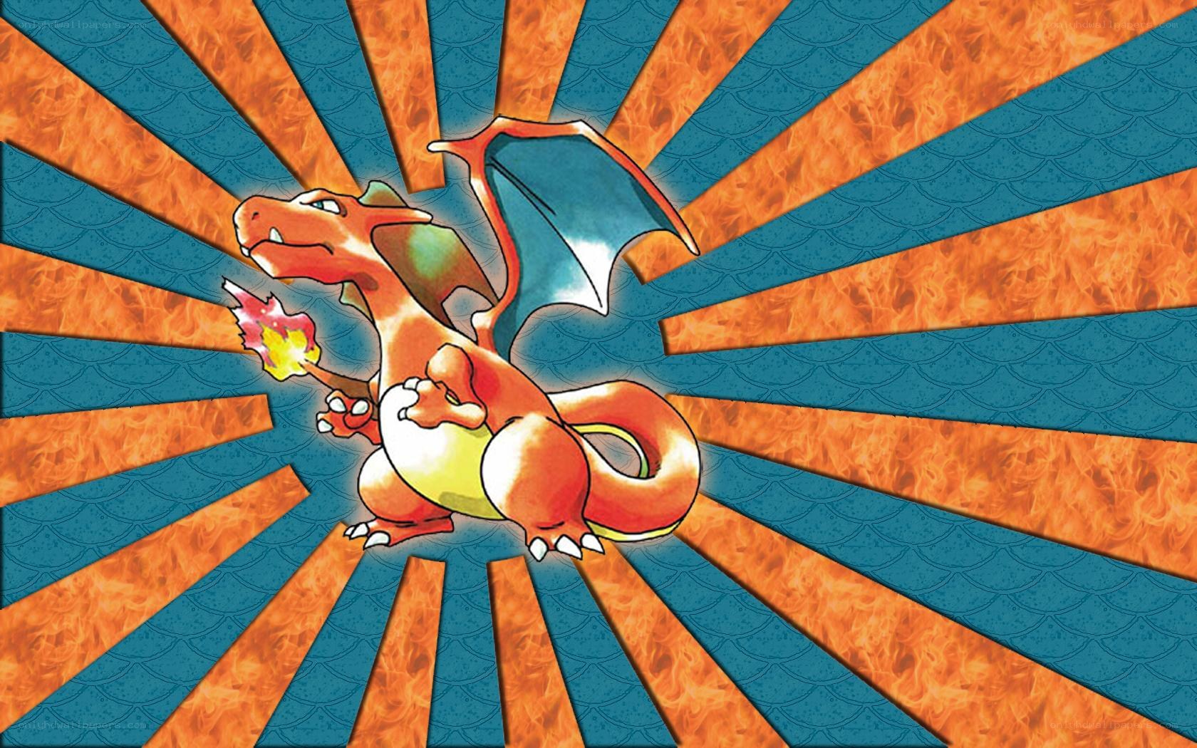 Charizard with fire breath