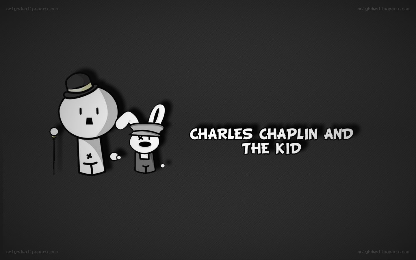 Charles Chaplin and the Kid