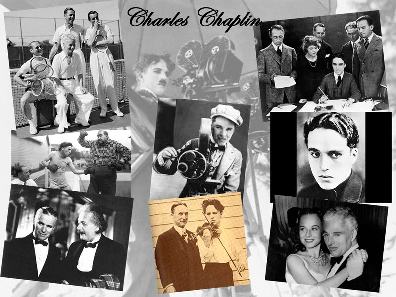 Charles Chaplin collage