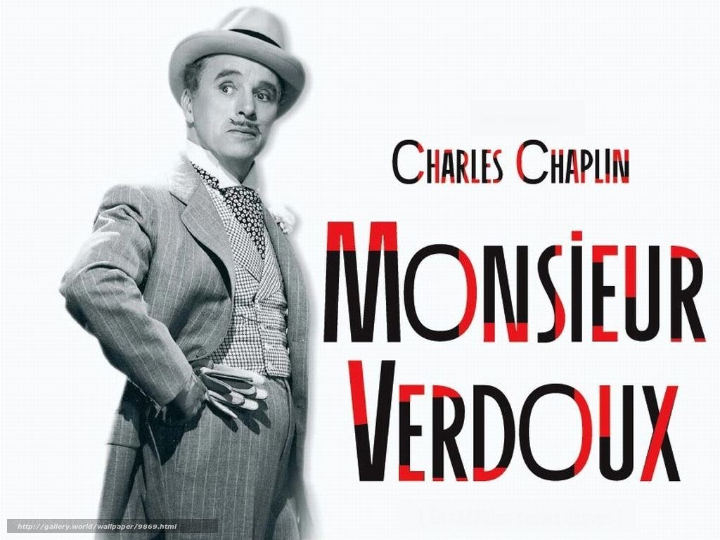 Charles Chaplin in Monsieur Verdoux