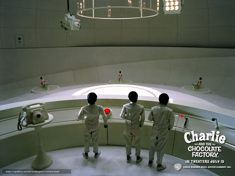 Charlie and the Chocolate Factory scene