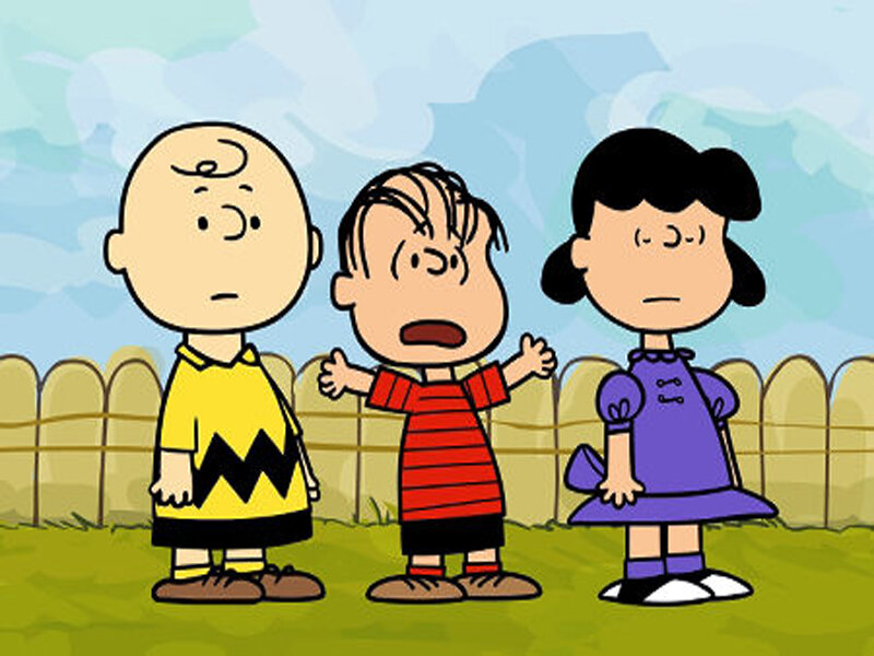 Charlie Brown and friends